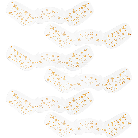 10Pcs Transfer Sticker Proof Removable Temporary Tattoos Stickers DIY-SP0003-65A-05-1