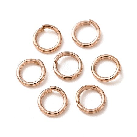 304 Stainless Steel Open Jump Rings STAS-O098-02RG-03B-1
