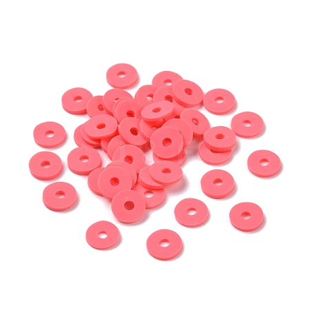 Eco-Friendly Handmade Polymer Clay Beads CLAY-R067-8.0mm-B25-1