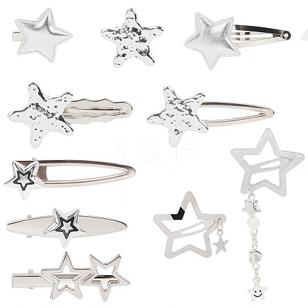 1 Sets Iron Alligator Hair Clips MRMJ-CP0001-49-1