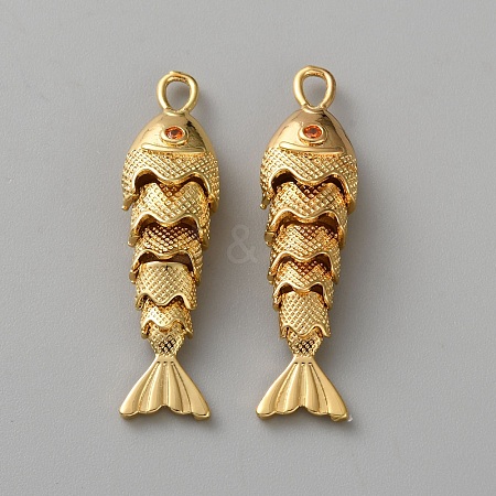 Brass Pendants KK-WH0816-028G-03-1