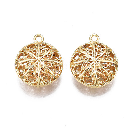 Brass Pendants KK-S356-385G-NF-1