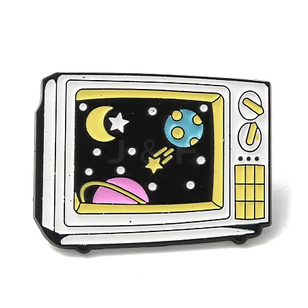 Starry Sky Universe Theme Alloy Brooches JEWB-I032-13EB-03-1