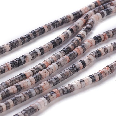 Natural Zebra Jasper Beads Strands G-H230-24-1