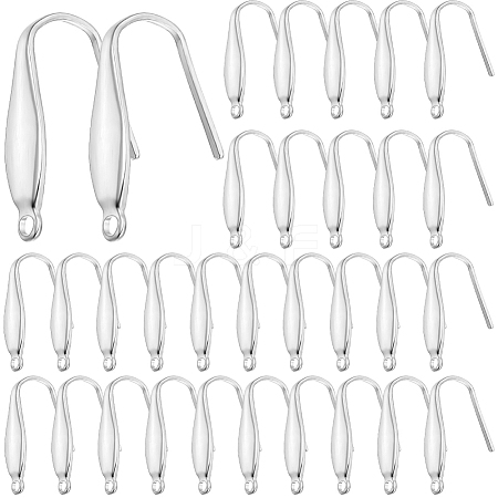 Beebeecraft 100Pcs 304 Stainless Steel Earring Hooks STAS-BBC0004-03-1