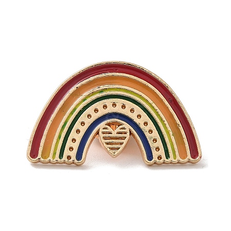 Pride Rainbow Theme Enamel Pins JEWB-G031-01A-1