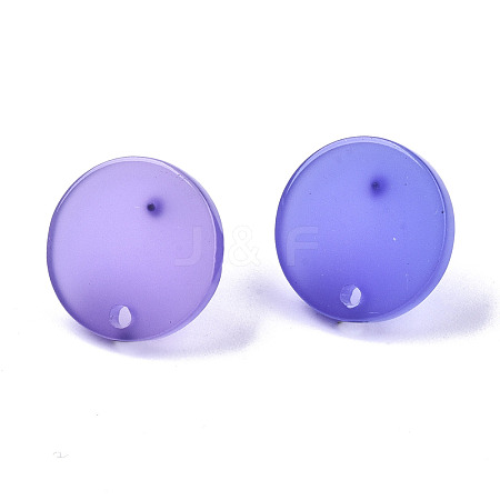 Cellulose Acetate(Resin) Ear Stud Findings KY-S163-111-1