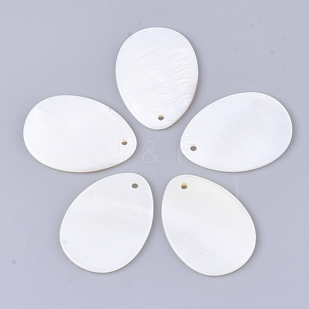 Freshwater Shell Pendants SHEL-T012-31A-1