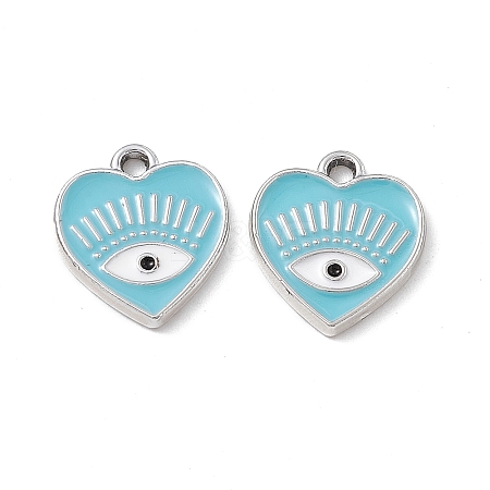 Alloy Enamel Pendants ENAM-K066-08G-1