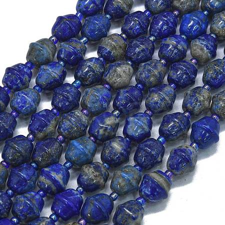 Natural Lapis Lazuli Beads Strands G-K389-D21-01-1