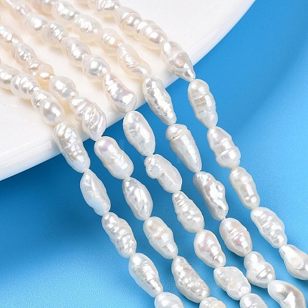 Natural Cultured Freshwater Pearl Beads Strands PEAR-N014-04H-1