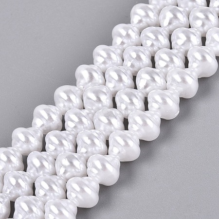 ABS Plastic Imitation Pearl Beads PL-CBA8DB3-17-1