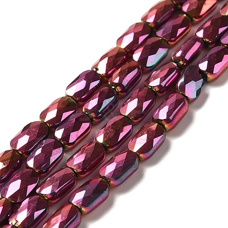Electroplate Glass Beads Strands EGLA-F150-FP01-1