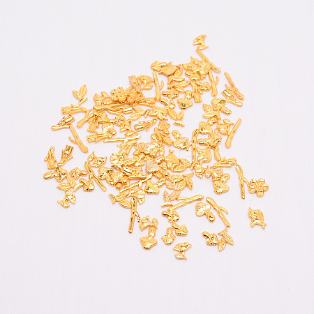 Alloy Enamel DIY Pieces ENAM-WH0047-56G-1