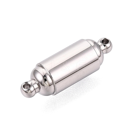 304 Stainless Steel Magnetic Clasps STAS-N127-02C-P-1