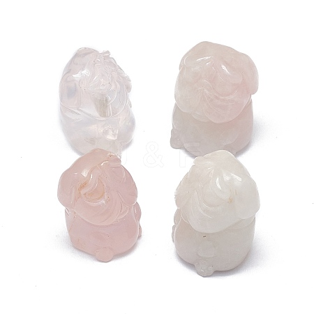 Natural Rose Quartz Sculpture Display Decorations G-F719-56F-1