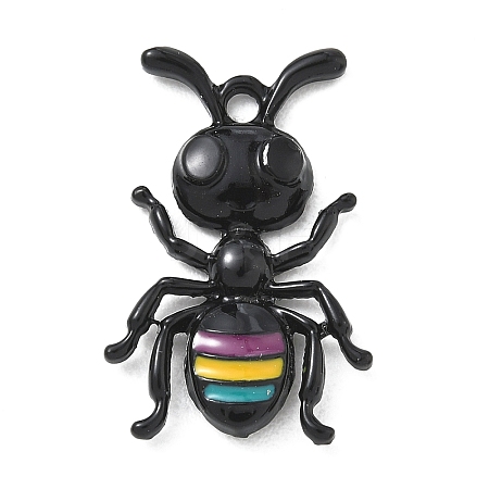 Alloy Enamel Pendants AL-CBA0908-09EB-1
