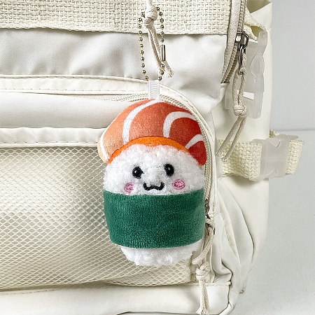 Japanese Cartoon Style Salmon Sushi Plush Pouches PW-WG91A2A-01-1