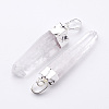 Natural Quartz Crystal Pendants G-D140-16-2