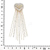 Brass Rhinestone Cabochons KK-I715-12G-01-3