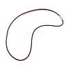 3MM Punk Rock Round Braided Leather Cord Necklaces NJEW-JN05861-01-5