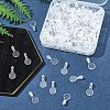 200Pcs Transparent Acrylic Pendants TACR-FS0001-52-7