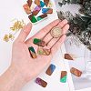 DIY Dangle Rectangle Earring Making Kits DIY-OC0006-08-3