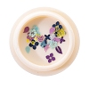 Flower Theme Paper Cabochons MRMJ-Q118-012-37-1