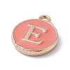 (Defective Closeout Sale Border damaged) Golden Plated Alloy Enamel Charms LS-ENAM-XCP0001-20E-4