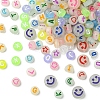 200Pcs Acrylic Beads FACR-FS0001-03-3