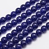 Natural & Dyed Malaysia Jade Bead Strands X-G-A146-10mm-A22-3