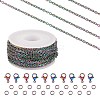 DIY Chain Jewelry Set Making Kit STAS-SZ0002-27-1