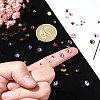 50Pcs 5 Colors Cubic Zirconia Cabochons ZIRC-YW0001-20B-4