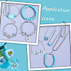 1200Pcs 12 Styles Synthetic Turquoise Beads Sets TURQ-PA0001-01A-6