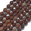 Natural Purple Aventurine Beads Strands G-K389-D14-01-1