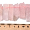 Natural Rose Crystal Beads Strands G-S386-D12-5