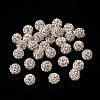 Pave Disco Ball Beads RB-Q195-8mm-001B-2