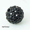 Polymer Clay Rhinestone Beads RB-H258-HD10mm-280-1