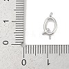 304 Stainless Steel Letter Connector Charms LS-STAS-M108-01P-17-3