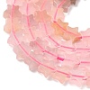 Natural Violet Strawberry Quartz Beads Strands G-G085-B61-02-4