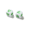 Opaque Acrylic Beads OACR-D301-06A-2