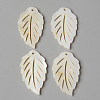 Natural Freshwater Shell Pendants SHEL-N026-88-1