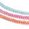 Transparent Painted Glass Beads Strands LS-DGLA-A034-T2mm-A11-3
