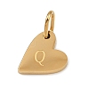 304 Stainless Steel Charms STAS-L291-01G-Q-2