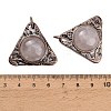 Natural Rose Quartz Pendants GG-CBACC2B-04R-04-2
