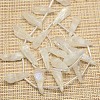 Electroplate Gemstone Natural Quartz Crystal Beads Strands G-L135-12-3