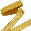10M Ethnic Style Floral Pattern Embroidery Polyester Ribbons OCOR-CY0001-61-1