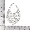 Non-Tarnish 304 Stainless Steel Pendants STAS-C106-17P-3