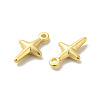 Brass Charms KK-H442-08G-2