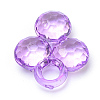 Transparent Acrylic Pendants X-TACR-S144-53-2